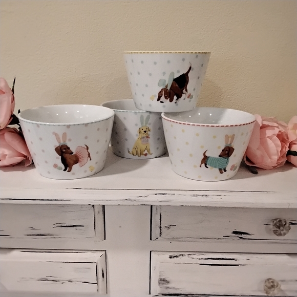 Easter Pups Dessert Cups 🌼 nwob - Picture 2 of 8